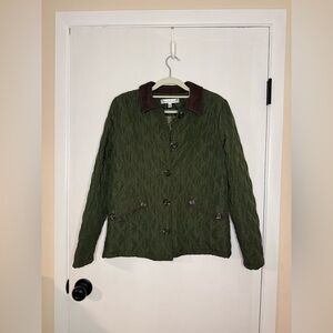 Green Quilted Croft‎ & Barrow Jacket